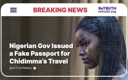 Nigerian Gov Issued a Fake Passport for Chidimma's Travel