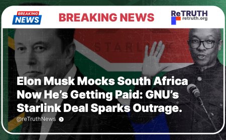 Elon Musk Mocks South Africa Now He’s Getting Paid: GNU’s  Starlink Deal Sparks Outrage