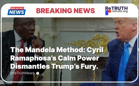 The Mandela Method: Ramaphosa’s Calm Power Dismantles Trump’s Fury