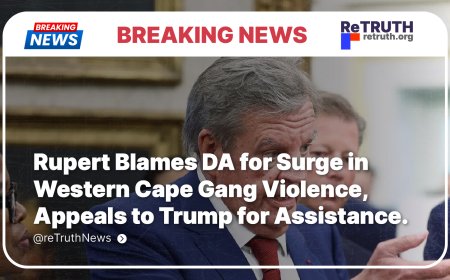 Rupert Blames DA for Surge in Western Cape Gang Violence, Appeals to Trump for Assistance