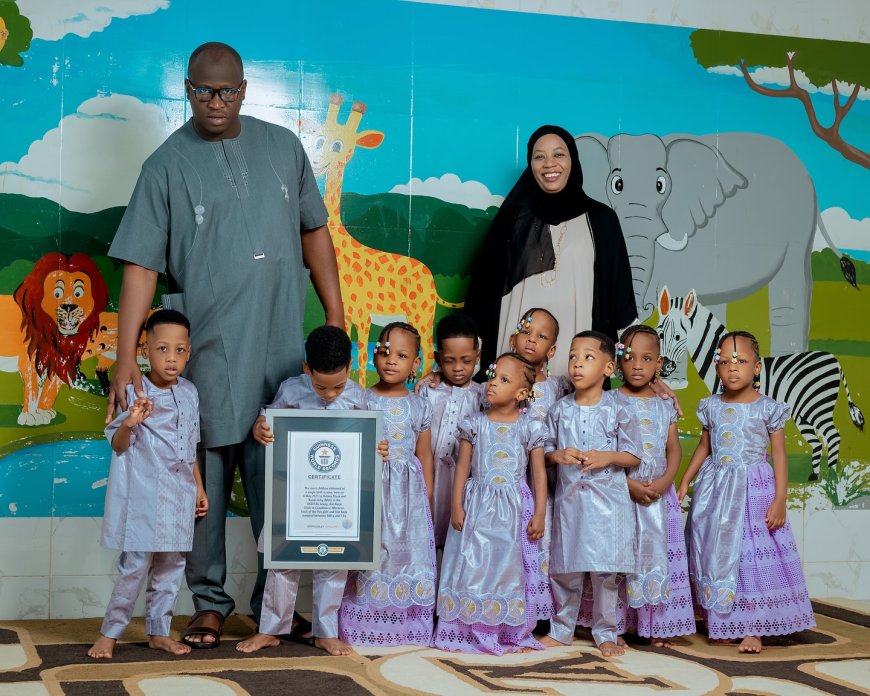 Malian mother Halima Cissé gives birth to 9 babies