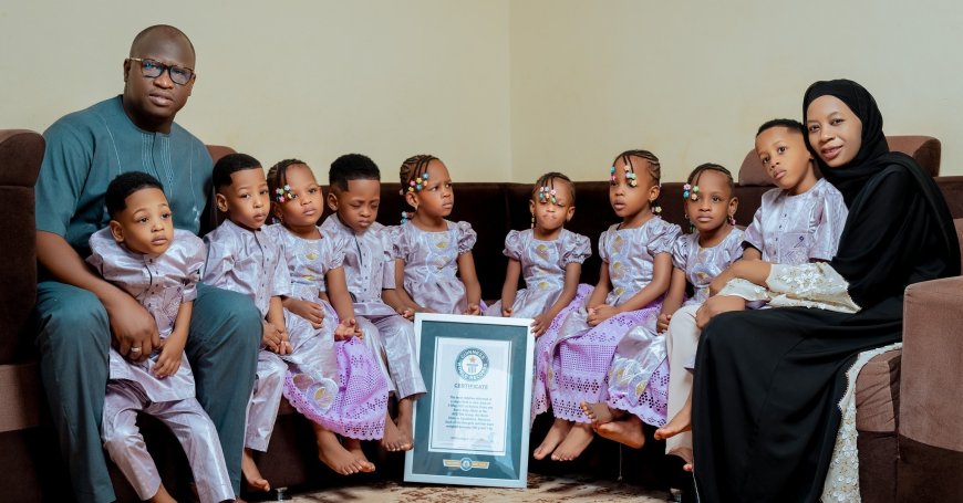 Malian mother Halima Cissé gives birth to 9 babies