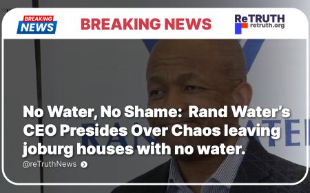 No Water, No Shame: Rand Water's CEO Sipho Mosai Presides over chaos
