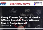 Kenny Kunene Spotted at Hawks Offices, Possible State Witness Deal to Dodge Arrest?