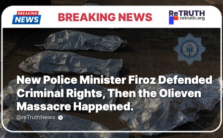 New Police Minister Firoz Defended Criminal Rights, Then the Olieven Massacre Happened.