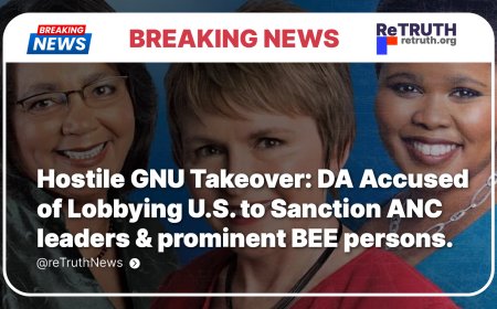 Hostile GNU Takeover: DA Accused of Lobbying U.S. to Sanction ANC leaders & prominent BEE persons.