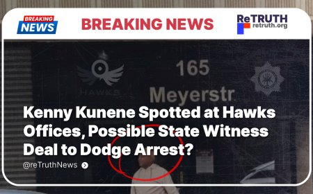 Kenny Kunene Spotted at Hawks Offices, Possible State Witness Deal to Dodge Arrest?