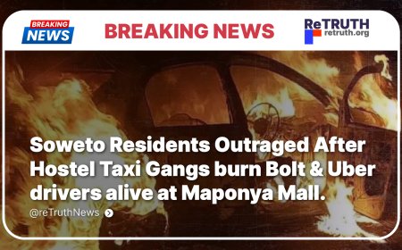 Soweto Residents Outraged After Hostel Taxi Gangs burn Bolt & Uber  drivers alive at Maponya Mall