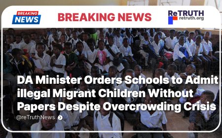 DA Minister Orders Schools to Admit Illegal Migrant Children Without Papers Despite Overcrowding Crisis