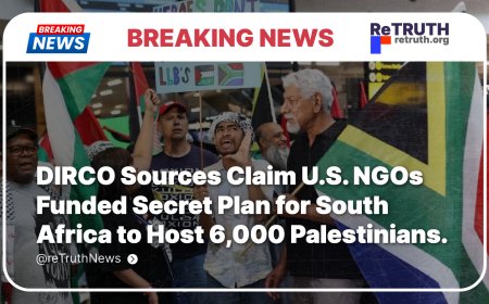 DIRCO Sources Claim U.S. NGOs Funded Secret Plan for South Africa to Host 6,000 Palestinians