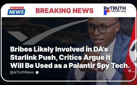Bribes Likely Involved in DA’s  Starlink Push, Critics Argue It Will Be Used as a Palantir Spy Tech.
